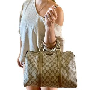 Authentic Gucci Joy Boston bag monogram purse